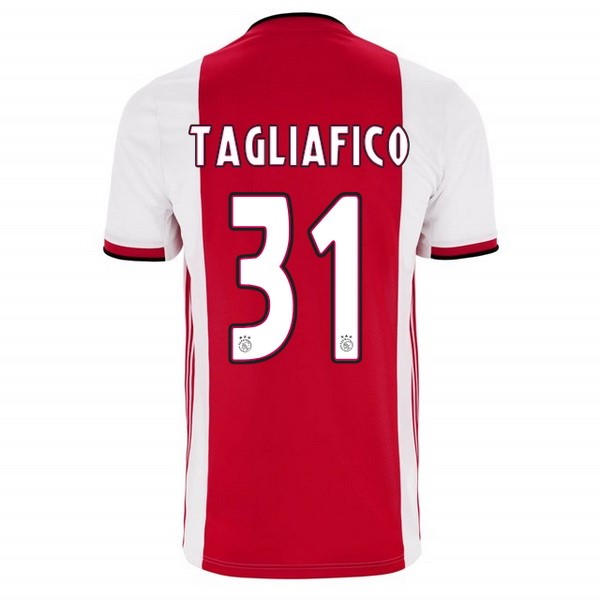Camiseta Ajax 1ª Tagliafico 2019/20 Rojo